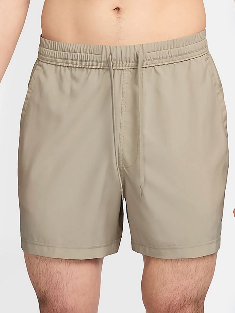 Nike Men’s Dri-FIT Form Unlined Shorts 5 In Desert Khaki/Black